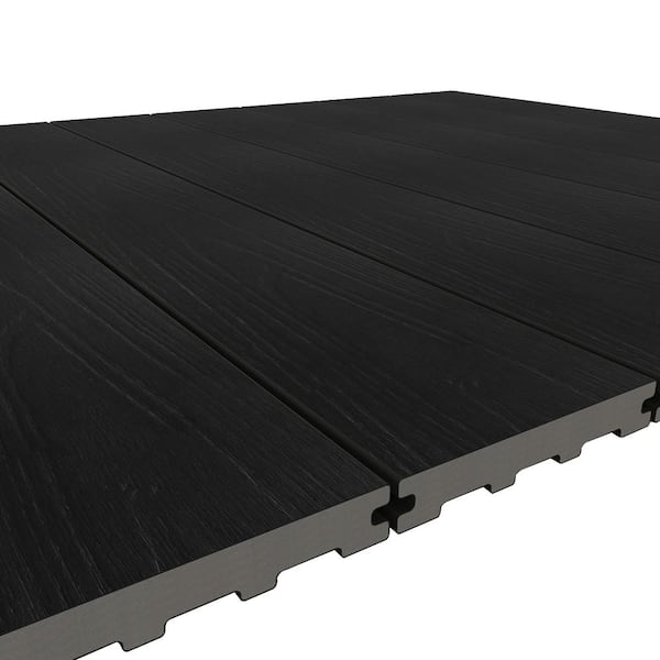 NewTechWood Bell Series 16-ft Indian Ebony Composite Decking Board