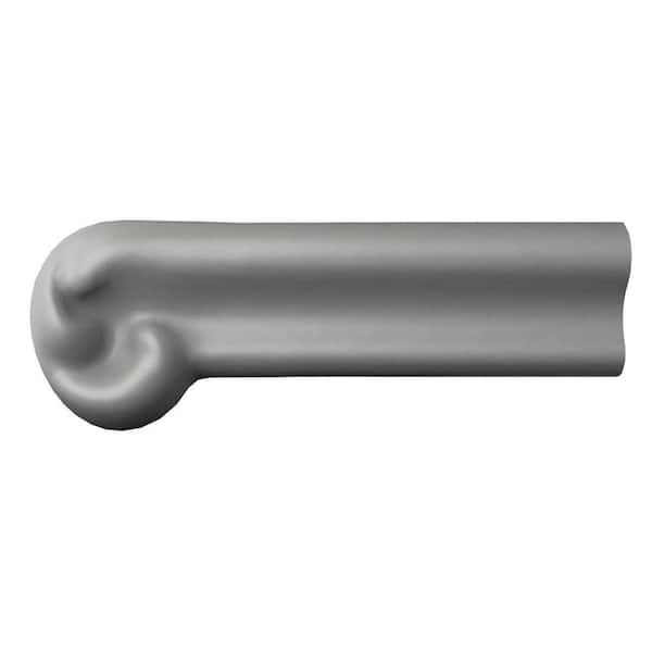 1.13 in. D x 3.5 in. W x 0.5 in. L Primed Polyurethane Panel Moulding