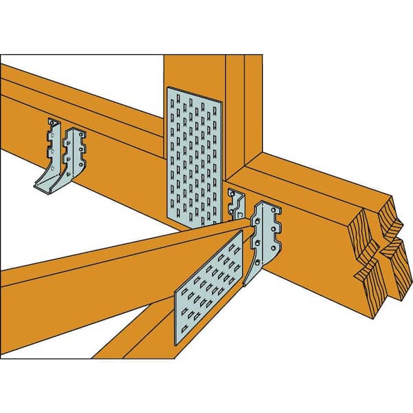 MUS Galvanized Face-Mount Joist Hanger for 2x6 Nominal Lumber