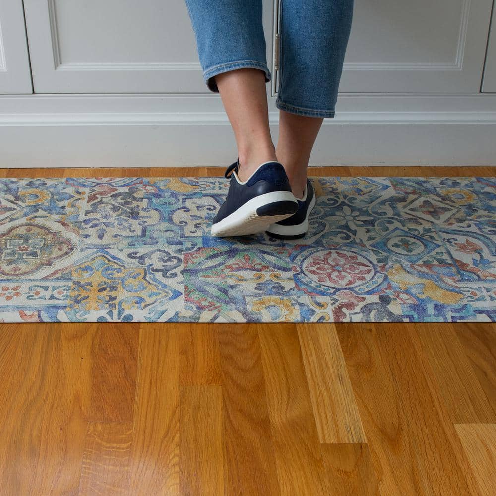 Global Chic Floral Anti-Fatigue Comfort Mat