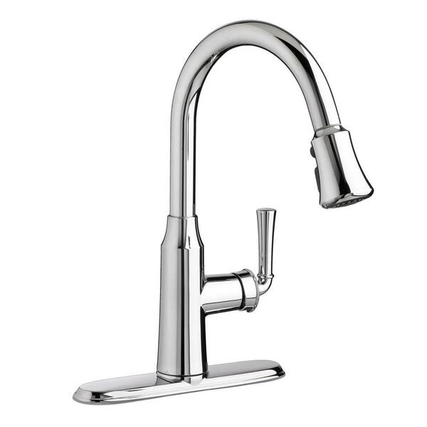 American Standard Portsmouth Single-Handle Pull-Down Sprayer Kitchen Faucet 1.5 gpm in Polished Chrome