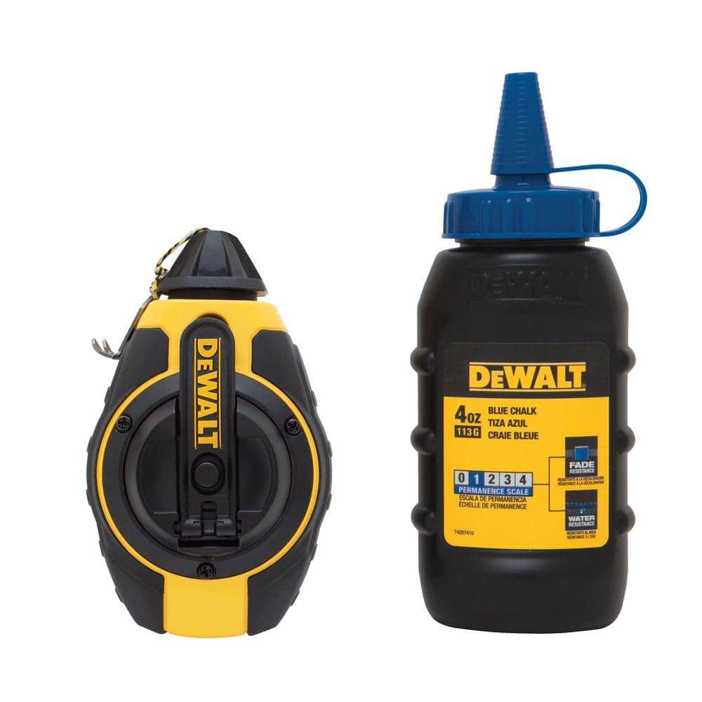 Dewalt DWHT47375 6:1 Single Chalk Reel - High-Quality and Efficient Tool  for Precise Marking - Elite Tools