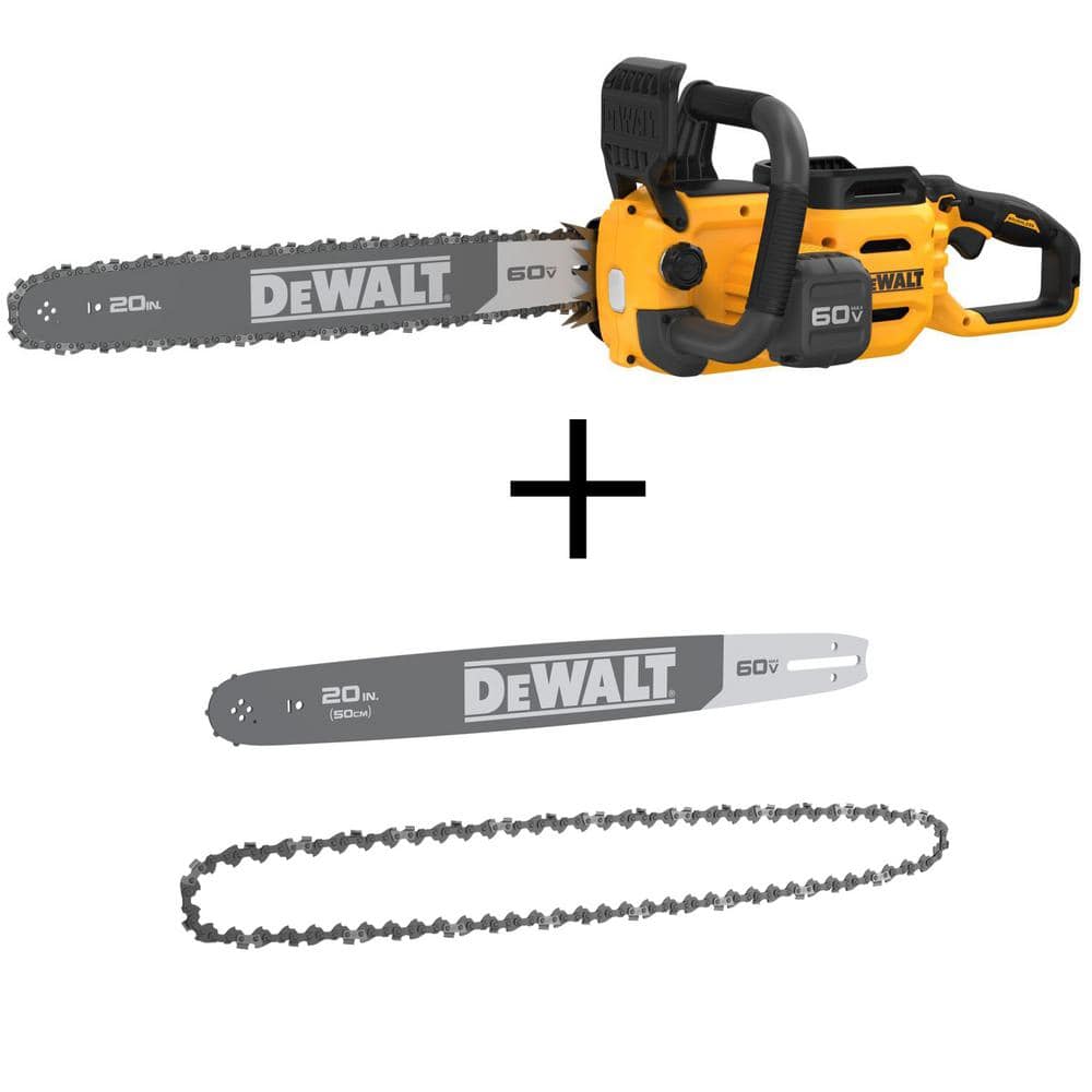 60V MAX 20in. Brushless Battery Powered Chainsaw (Tool Only) with 20in. Chainsaw Bar & 20in. Chain (68 Link) price history on PriceWatchPro