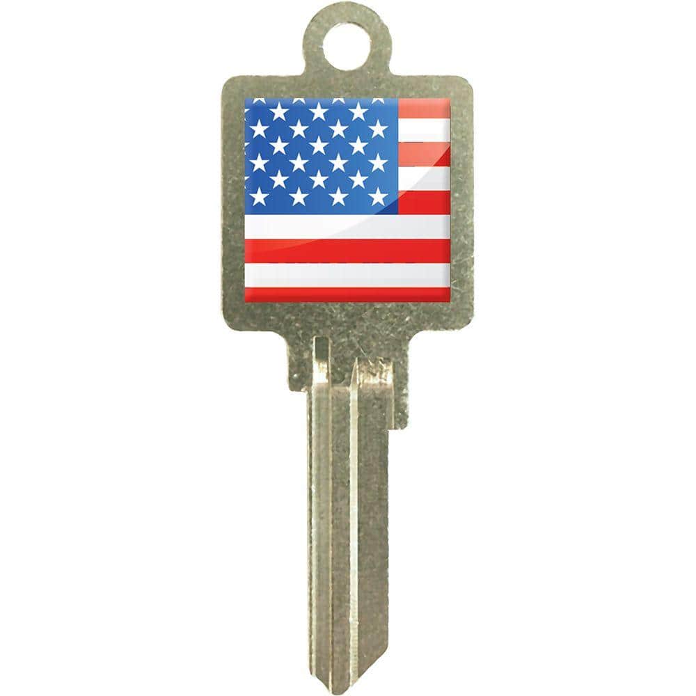 Balakey Key HY-KO Blank Klinky USA House Key 15005KW1-KL045 - The Home Depot