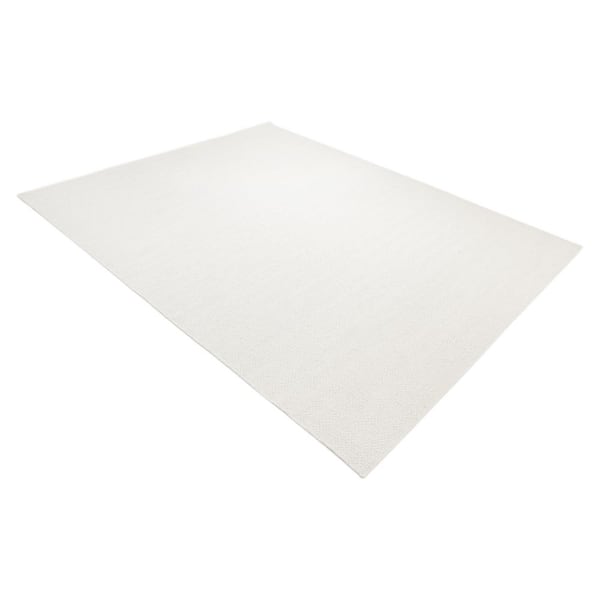 Chatham Contemporary Flatweave Ivory 8 ft. x 10 ft. Hand Woven Area Rug