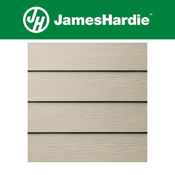 James Hardie Hardie Plank HZ5 8.25 in. x 144 in. Statement Collection Cobble Stone Cedarmill Fiber Cement Lap Siding