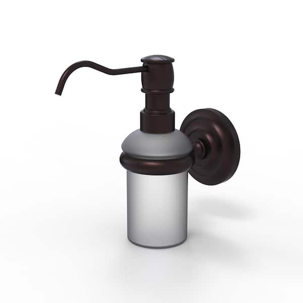 Allied Brass Prestige Que New Wall Mounted Soap Dispenser in Antique Bronze  PQN-60-ABZ The Home Depot