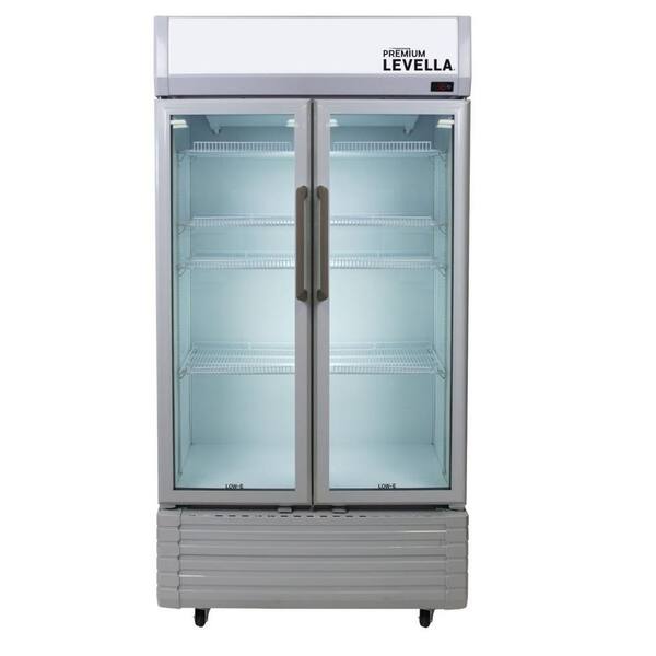 glass door refrigerator home depot