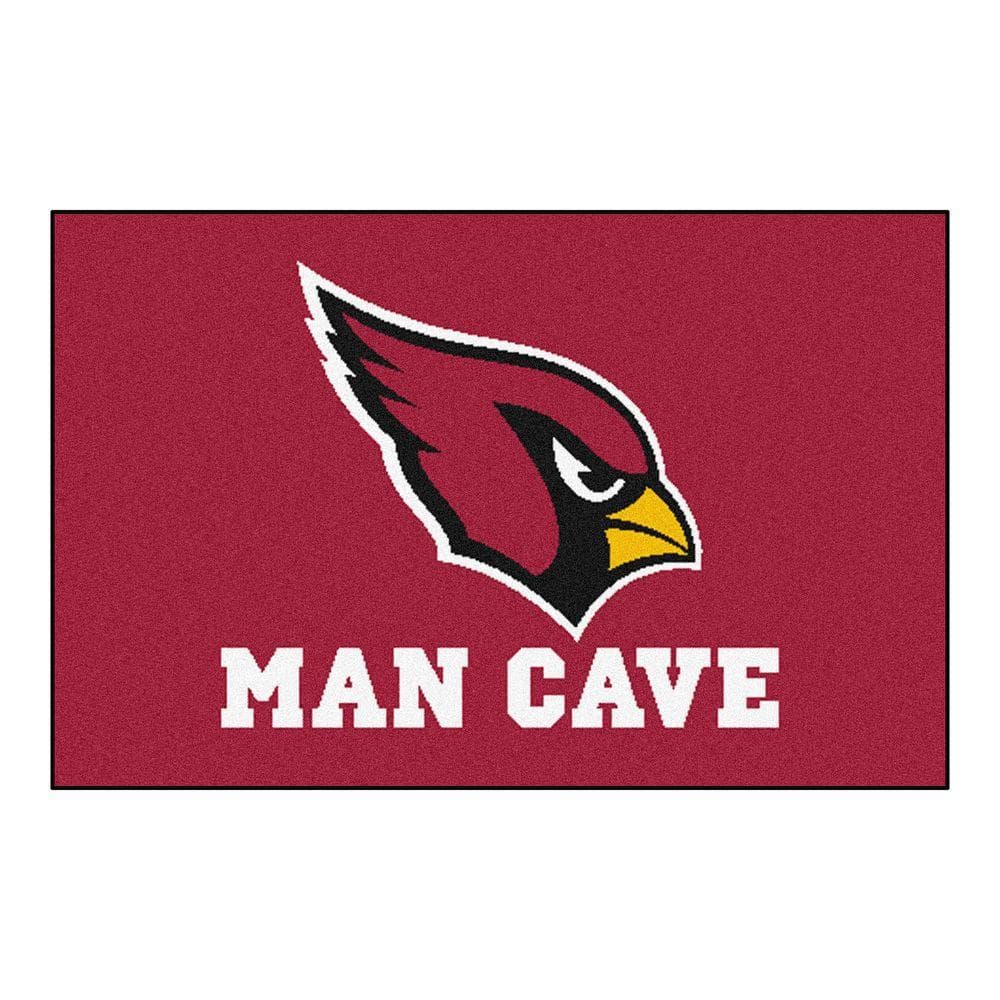 NFL - Arizona Cardinals Man Cave Starter Rug 19x30