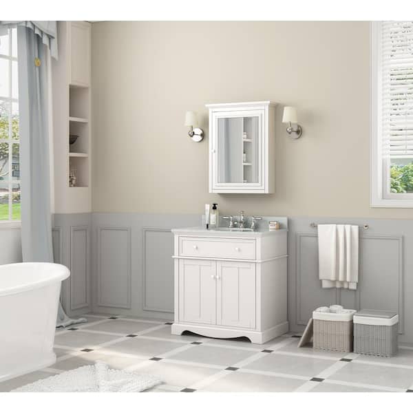 Home Decorators Collection Fremont 32, 32 Inch Vanity Top Home Depot