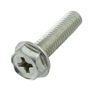 1/4 in.-20 x 1 in. Phillips Hex Stainless Steel Machine Screw (15-Pack)