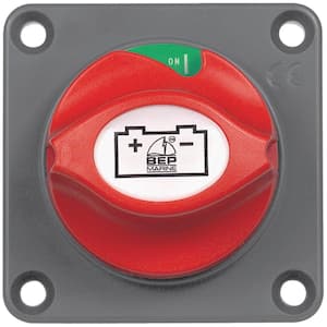 BEP Contour Panel Mounted Manual Battery Master Switch