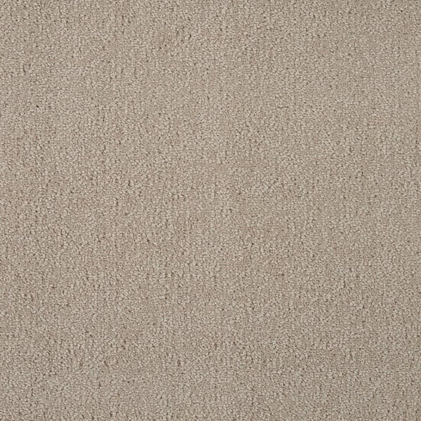 Natural Harmony Feather Color Sand Custom Area Rug with Pad