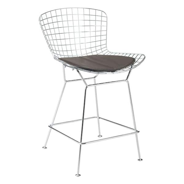 ZUO Espresso Mesh Wire Outdoor Chair Cushion 188010 - The Home Depot