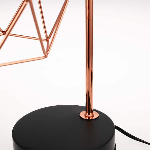 SALLY DESK LIGHT, BLACK & COPPER, TABLE LAMPS