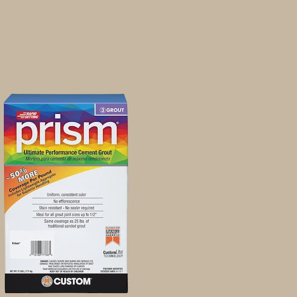 Custom Building Products Prism #172 Urban Putty 17 lb. Ultimate Performance Grout