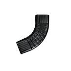 3 in. x 4 in. Black Aluminum Downpipe - B Elbow