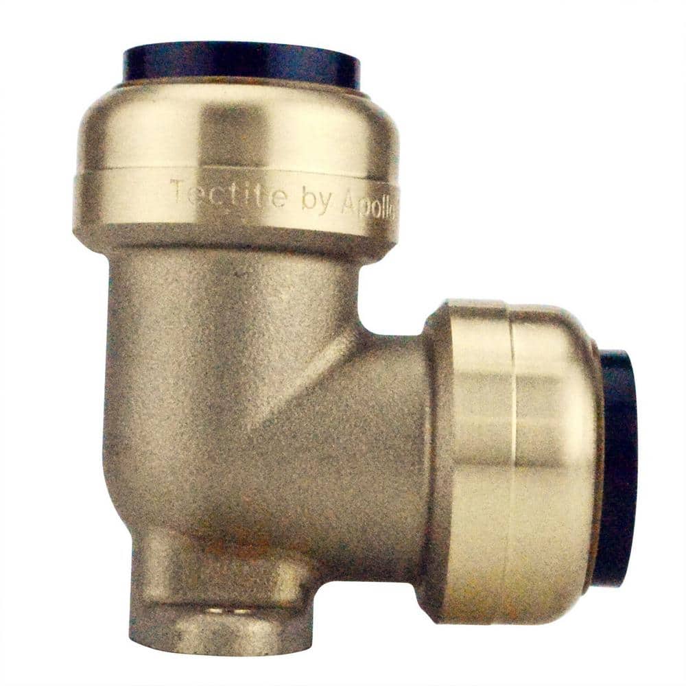 3/4 in. Brass Push-to-Connect 90-Degree Drop Ear Elbow price history on PriceWatchPro