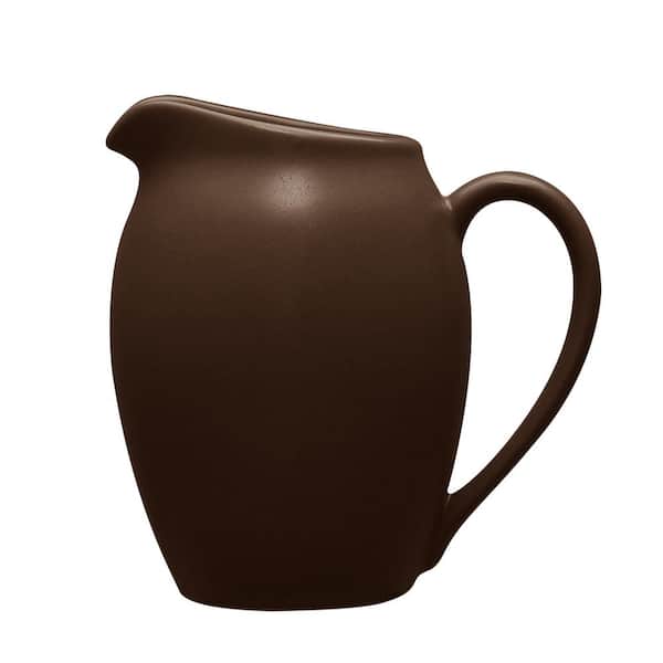 Noritake Colorwave Chocolate Brown Stoneware Creamer 11 oz.