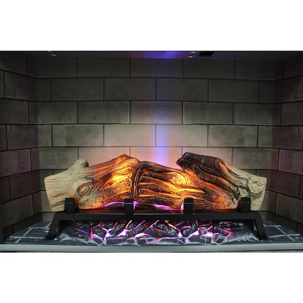 28 in. Electric Fireplace Heater Fireplace Insert with Overheating Protection