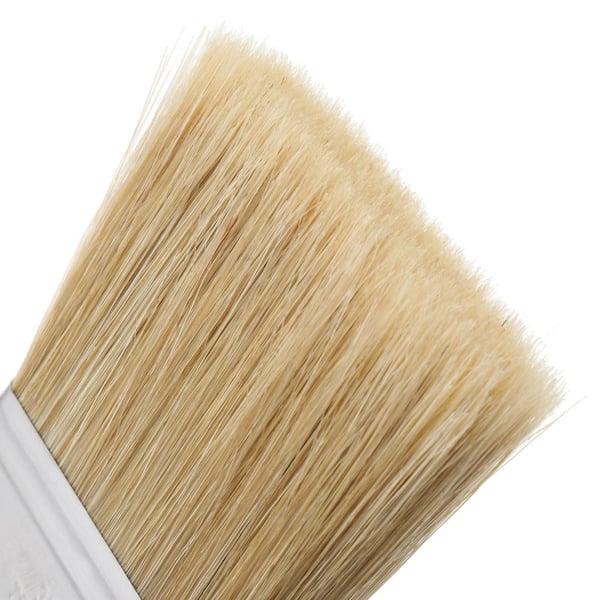 1 Paint Brush - Natural White Bristle; Plain Wood Handle (36/Bx) �  BRUSHPB1 - Gas and Supply