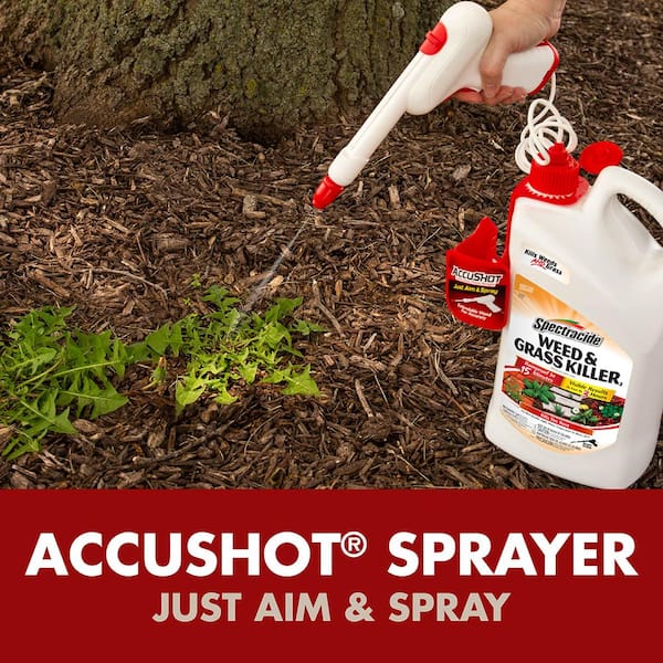 Spectracide Weed and Grass Killer 1.3 gal. Accushot Sprayer HG