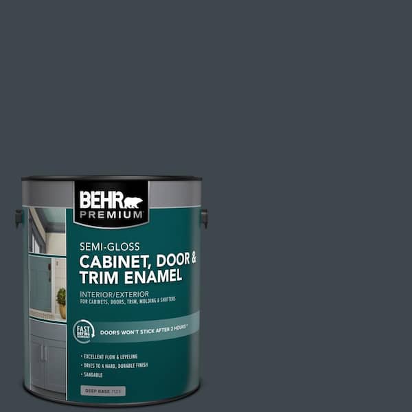 BEHR PREMIUM 1 gal. #PPU25-23 Winter Way Semi-Gloss Enamel Interior/Exterior Cabinet, Door & Trim Paint