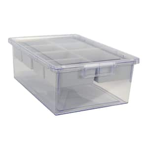Rubbermaid Cleverstore 16 Quart Plastic Storage Tote Container w/ Lid (12  Pack), 1 Piece - Ralphs