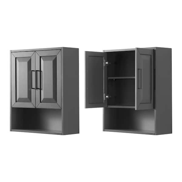 Wyndham bathroom on sale wall cabinets