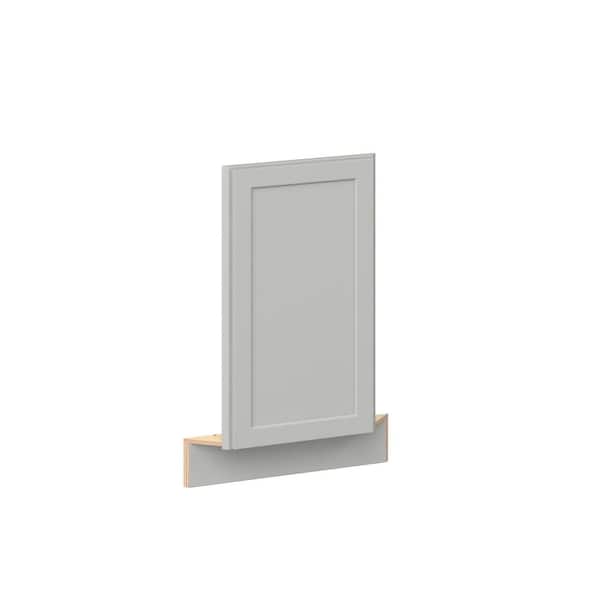 Emerson Whisper Gray Angled Corner Front Right door Ready to Assemble Kitchen Cabinet (36 in. W x 34.5 in. H x 36 in. D)