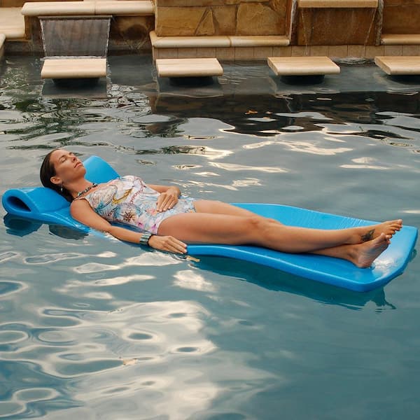 Texas Recreation Sunray Foam Marina Blue Pool Float