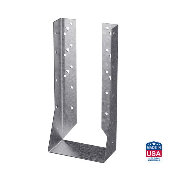 Simpson Strong-Tie HUC Galvanized Face-Mount Concealed-Flange Joist Hanger for Triple 2x12 Nominal Lumber