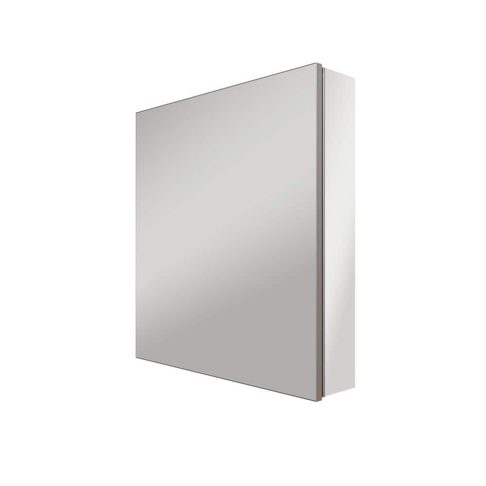 Hans 24 in. W x 26 in. H Rectangular Aluminum Medicine Cabinet with Mirror Soft-Close Door Surface/Recessed Mount price history on PriceWatchPro