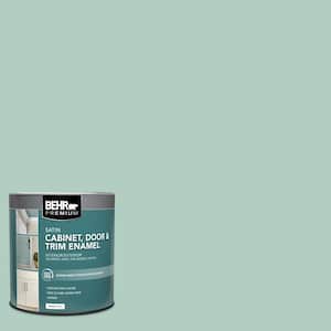 1 qt. #M430-3 Wintergreen Dream Satin Enamel Interior/Exterior Cabinet, Door & Trim Paint