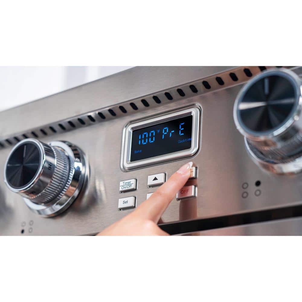 Magic Chef 30" Stainless Steel Freestanding Gas Range