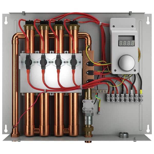 How does an instant hot water boiler work?