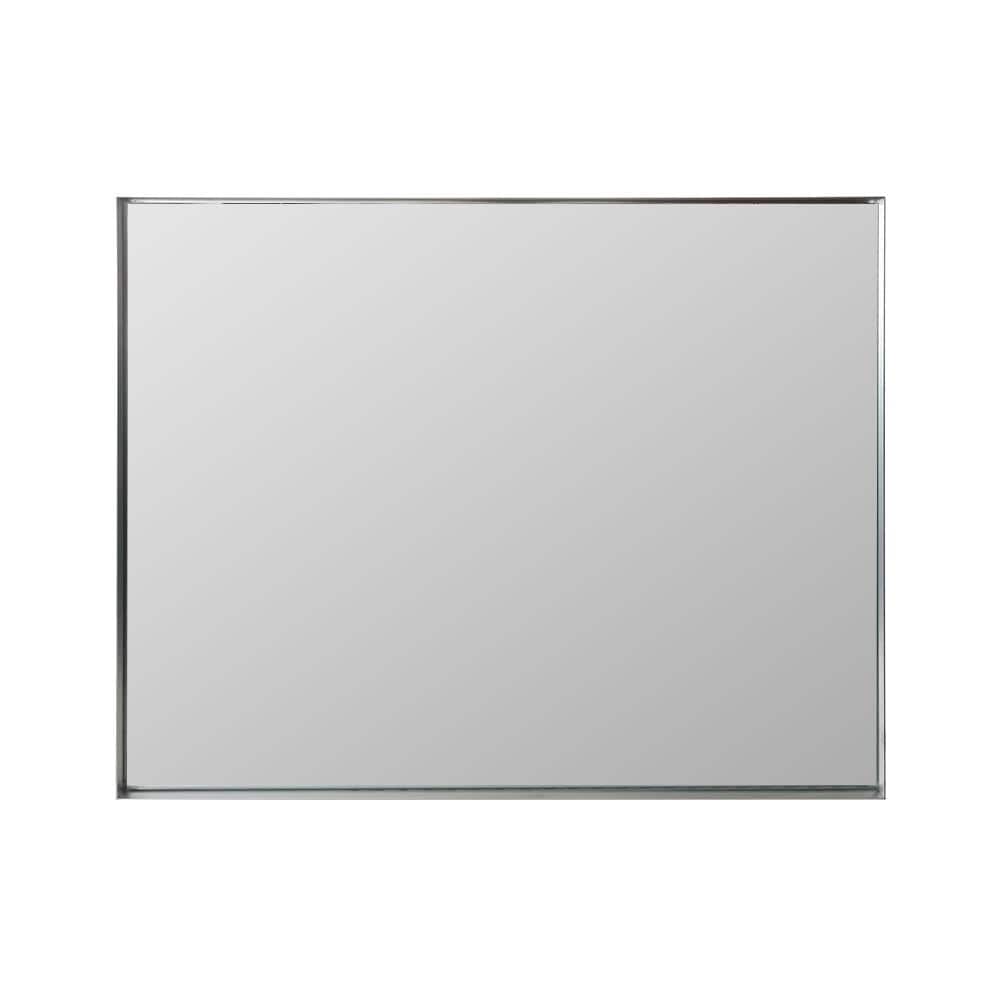 48 in. W x 30 in. H Rectangular Metal Framed Wall Mounted Bathroom Vanity M
