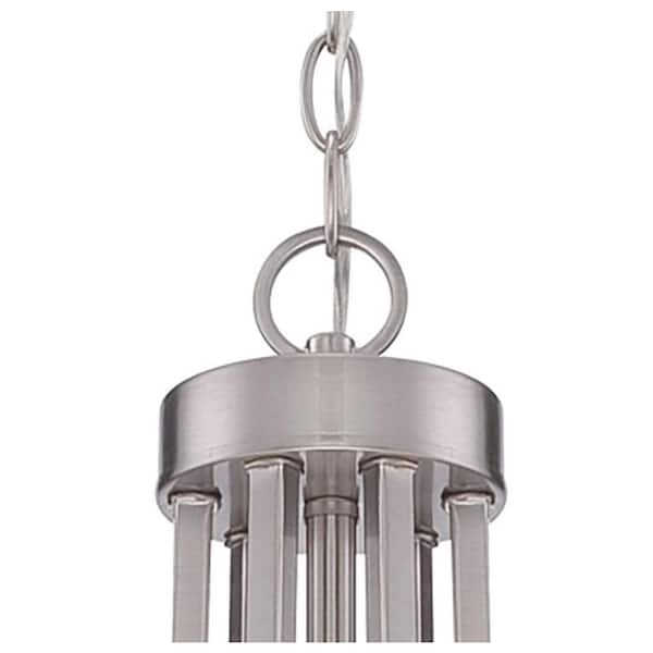 Minka Lavery Parsons Studio 9-Light Brushed Nickel Modern