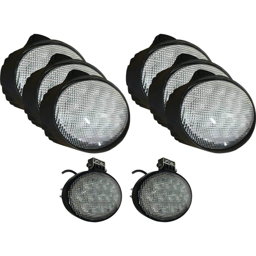 TIGERLIGHTS 12-Volt LED Light Kit For John Deere 9470 STS Flood Off-Road  Light TL9660-KIT The Home Depot