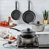 Philippe Richard Red 8-Piece Lite Cast Aluminum Cookware Set