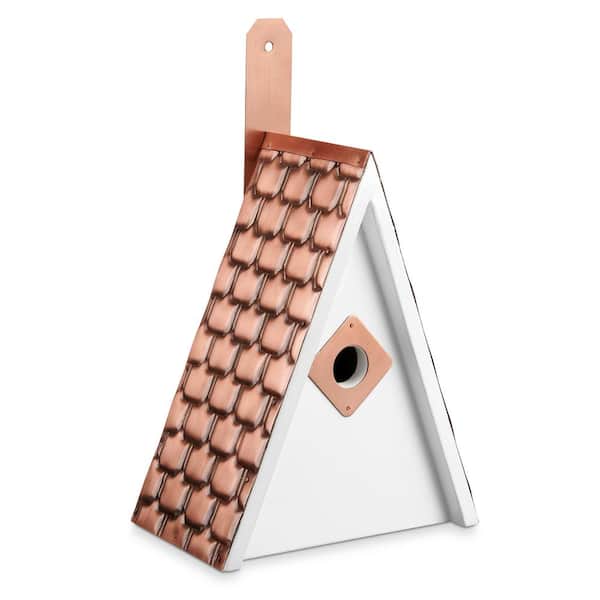 Good Directions Swiss Chalet Bird House - Pure Copper Roof