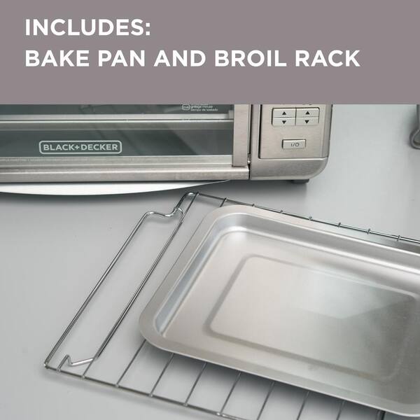 9 x 7-inch Toaster Oven SHEET PAN with RACK 18/0 Stainless Steel
