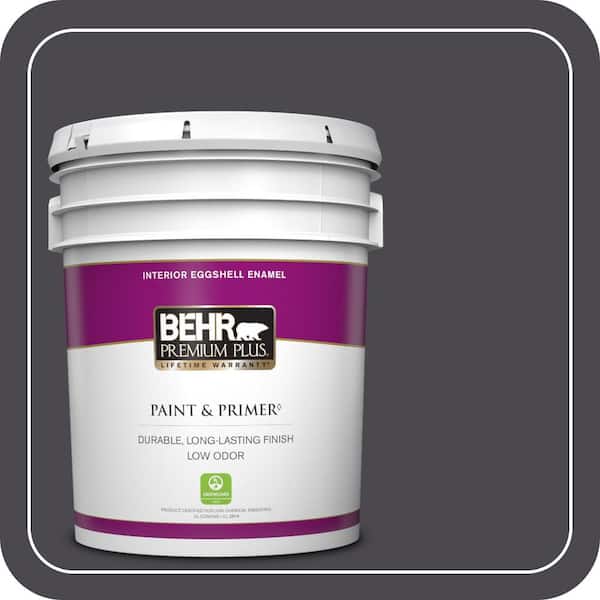 BEHR PREMIUM PLUS 5 gal. #ECC-62-2 Cityscape Eggshell Enamel Low Odor Interior Paint & Primer