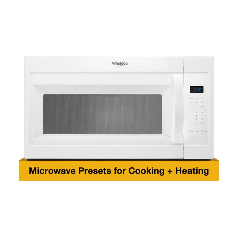 1.7 cu. Ft. Over the Range Microwave in White -  Whirlpool, WMH31017HW