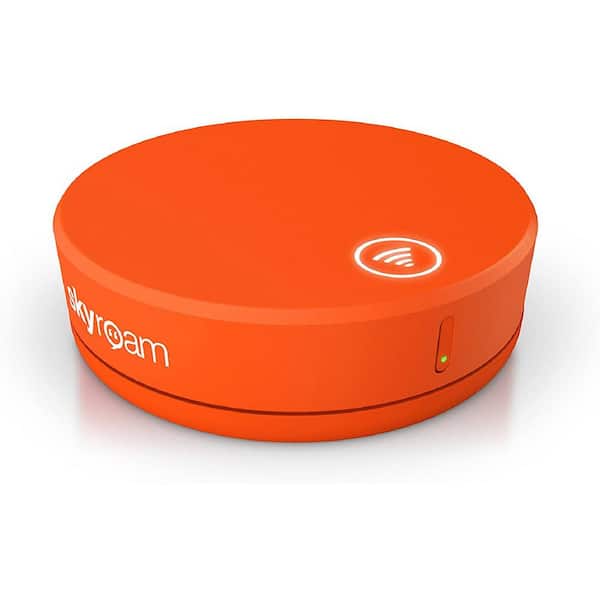 Unbranded Skyroam Solis Mobile Wi-Fi Hotspot and Power Bank, Global SIM-Free 4G LTE, Pay-As-You-Go Adapter, Orange (Refurbished)
