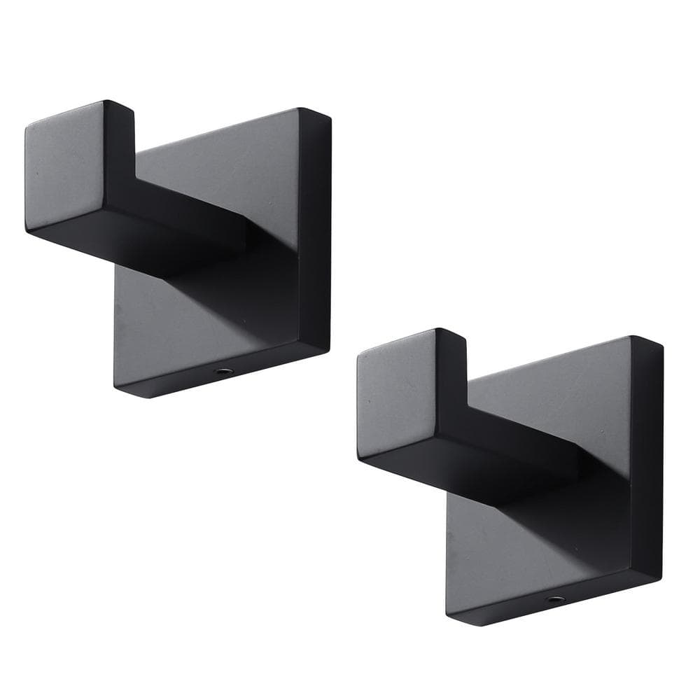 AVITAS Stainless Steel Wall-Mounted J-Hook Bathroom Robe/Towel Hook in ...