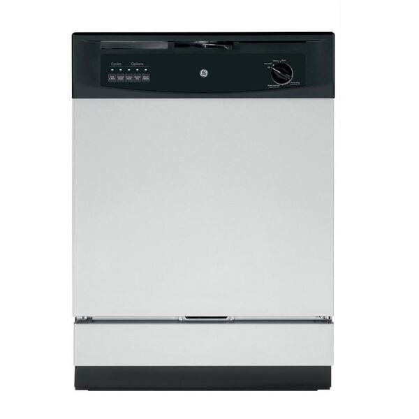 GE 24 in. Stainless Steel Front Control Smart Dishwasher 120-Volt with 62 dBA