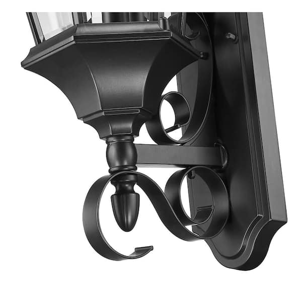 Acclaim Lighting New Orleans Collection 3-Light Matte Black