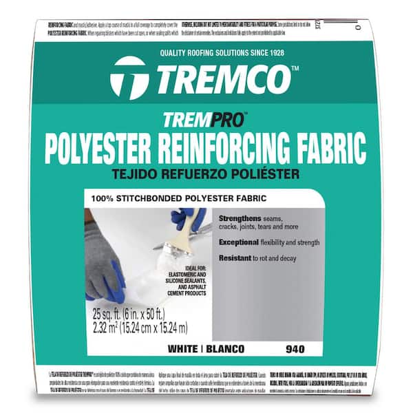 Tremco 6 in. x 50 ft. TremPro Polyester Reinforcing Patching Fabric (6-Pack)