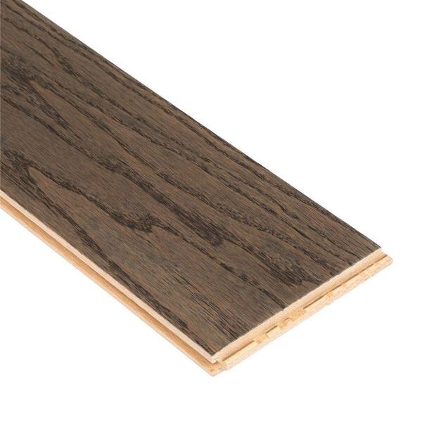 Bruce American Originals Coastal Gray Oak 3/4 in. T x 5 in. W Smooth Solid Hardwood Flooring (23.5 sq.ft./ctn)